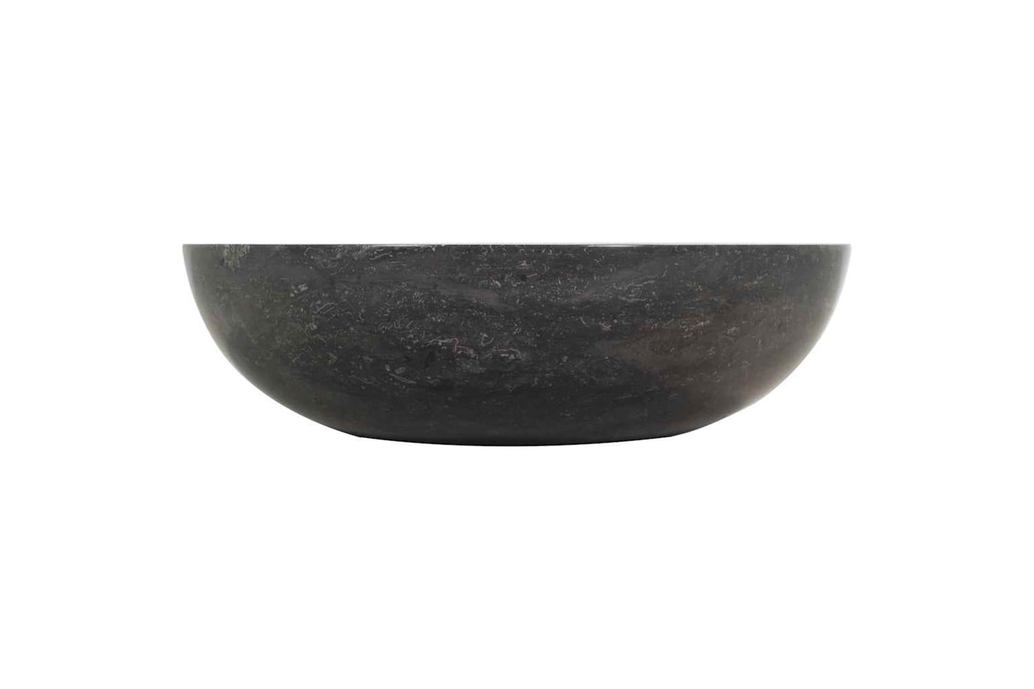 Vidaxl Sink 40x12 Cm Marble Black-6