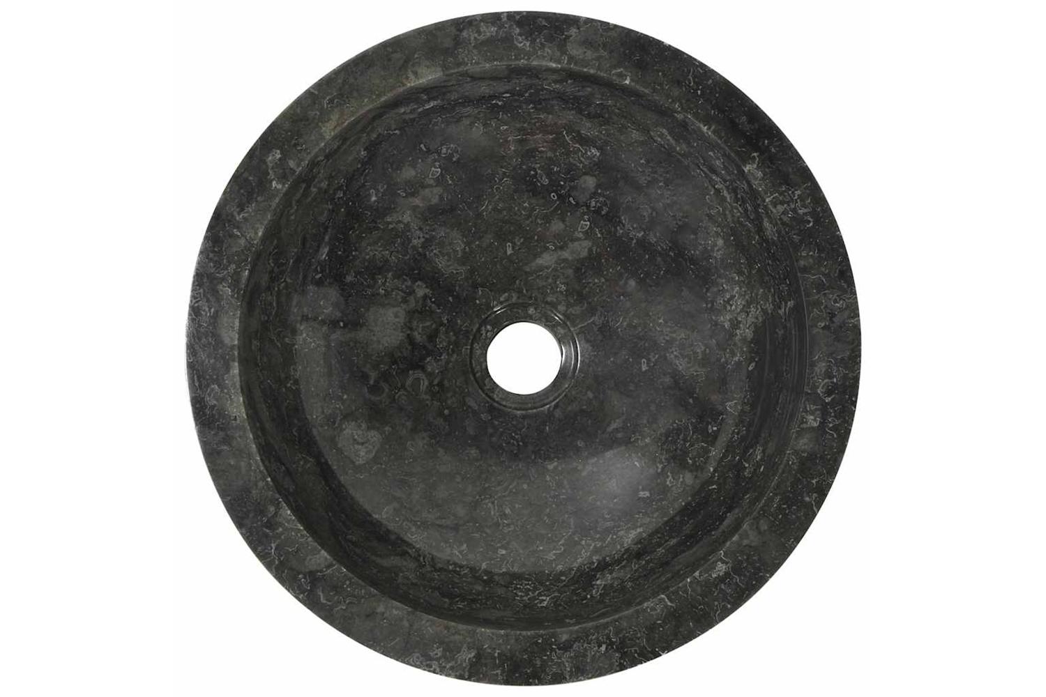 Vidaxl Sink 40x12 Cm Marble Black-7