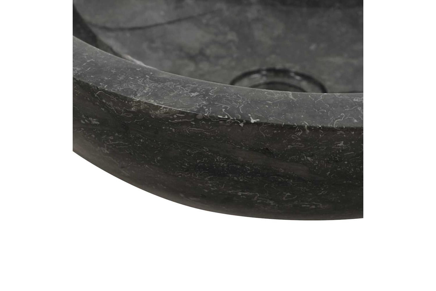 Vidaxl Sink 40x12 Cm Marble Black-9