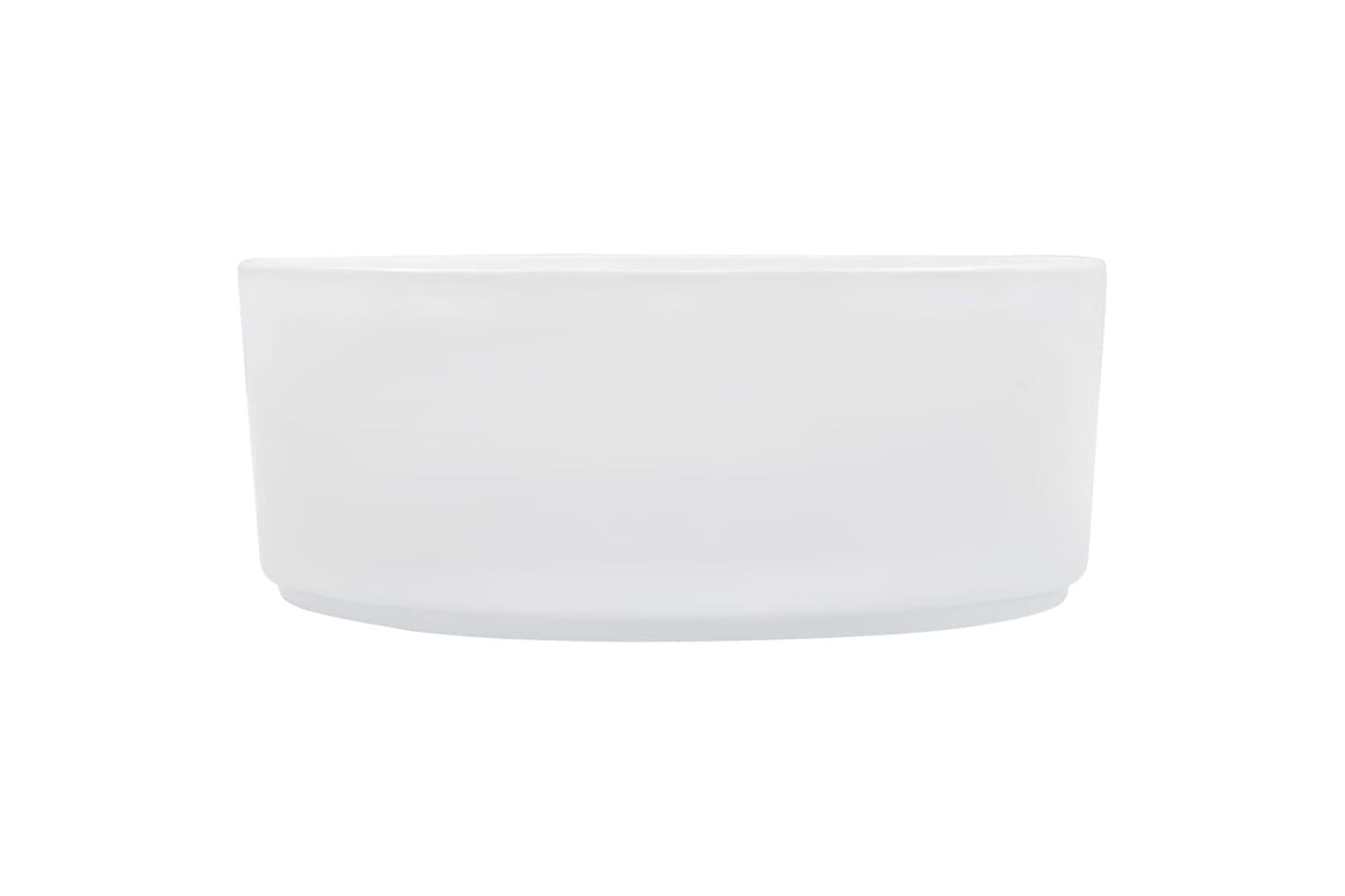 vidaXL 143909 Wash Basin 36x14cm Ceramic White-4