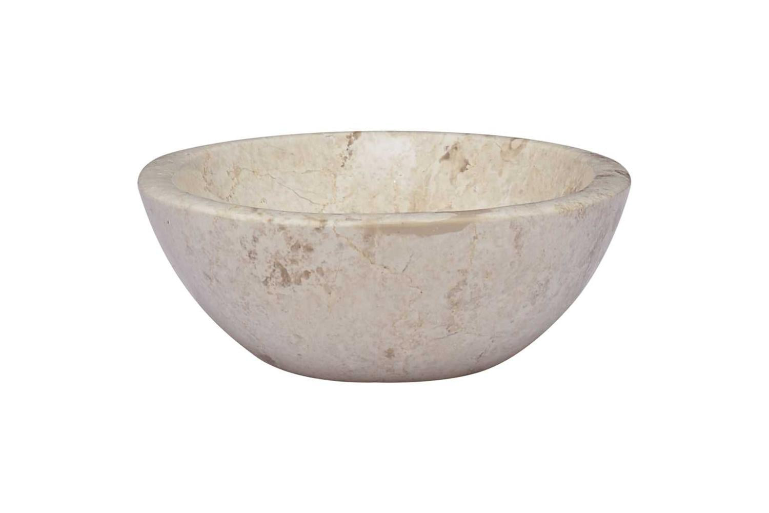 Vidaxl Sink Cream 53x40x15 Cm Marble-4
