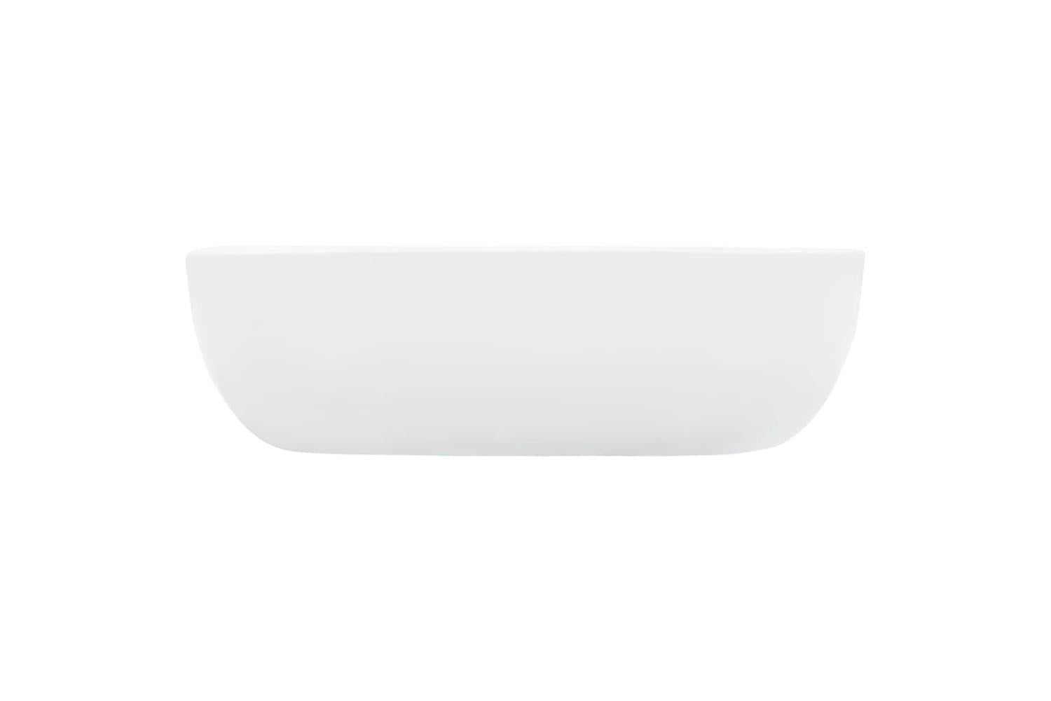 vidaXL 143915 Wash Basin 45.5x32x13cm Ceramic White-3