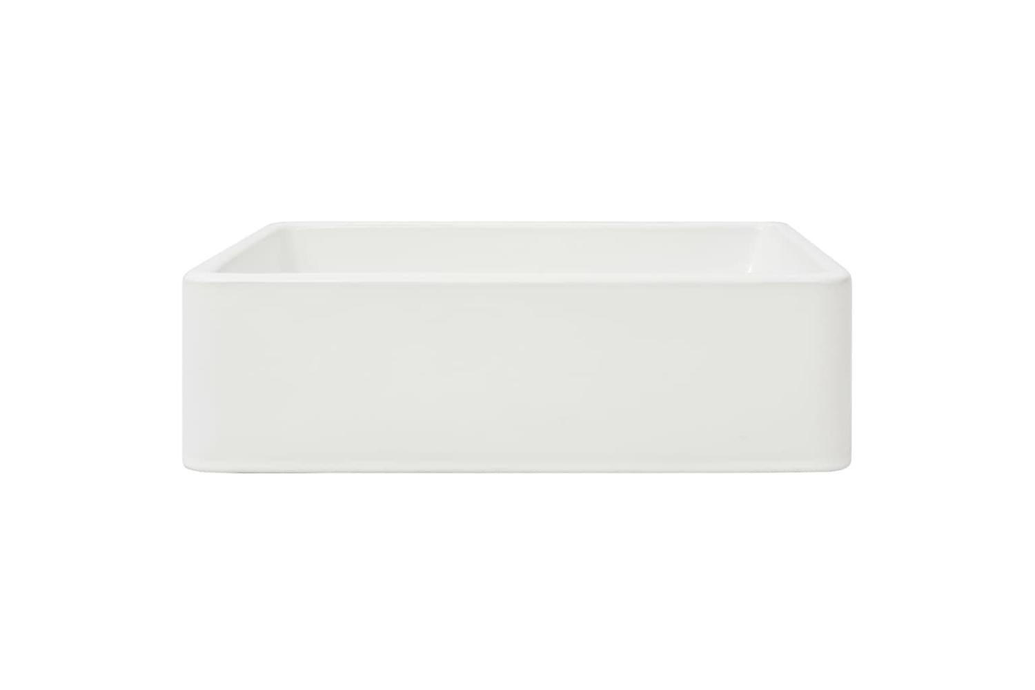 vidaXL 142339 Basin Ceramic White 41x30x12cm-4