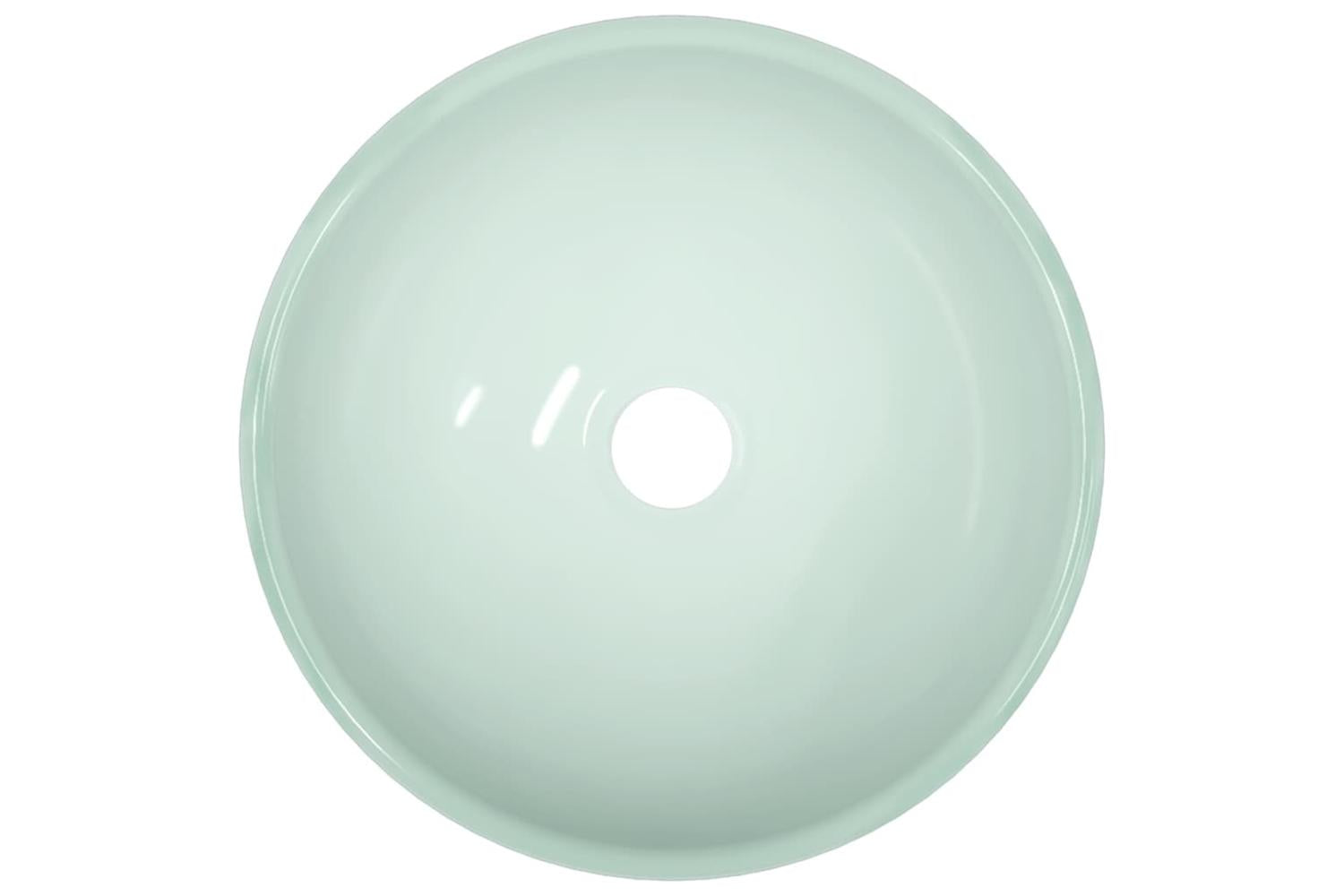 vidaXL 345253 Basin Tempered Glass 30x12cm White-3
