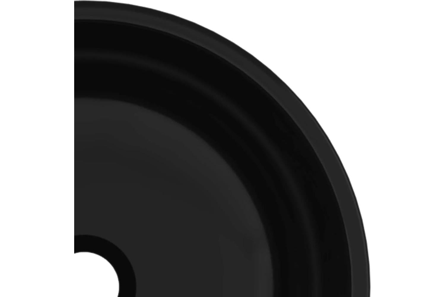vidaXL 345246 Basin Tempered Glass 35x12cm Black-4