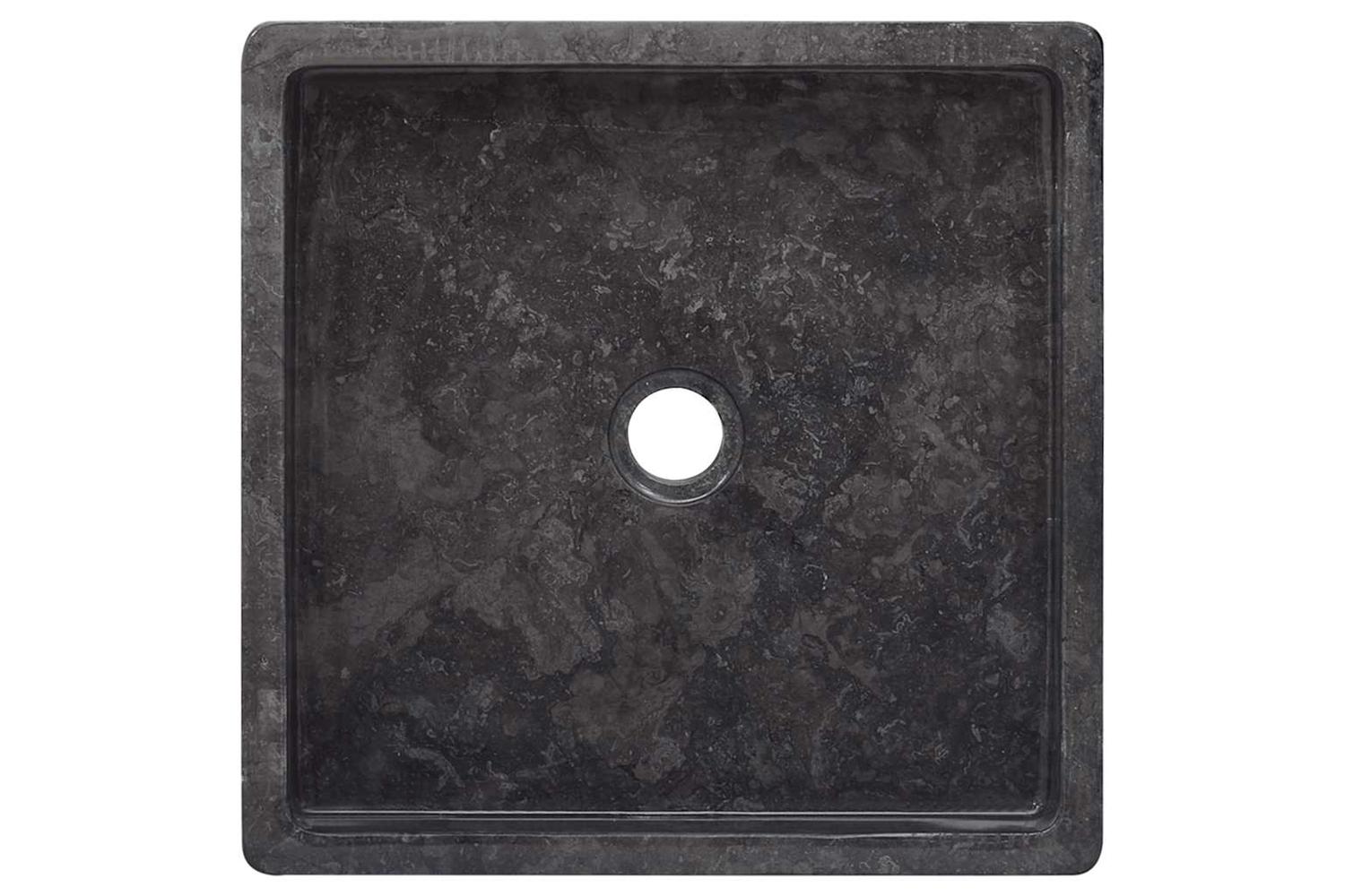 Vidaxl Sink Black 40x40x10 Cm Marble-4