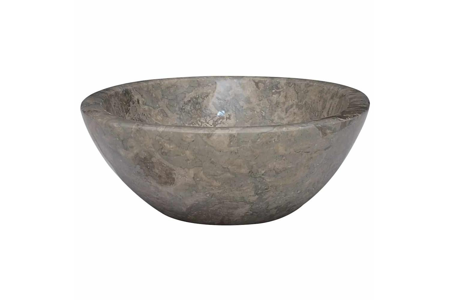 vidaXL 149173 Sink Grey 53x40x15cm Marble-3