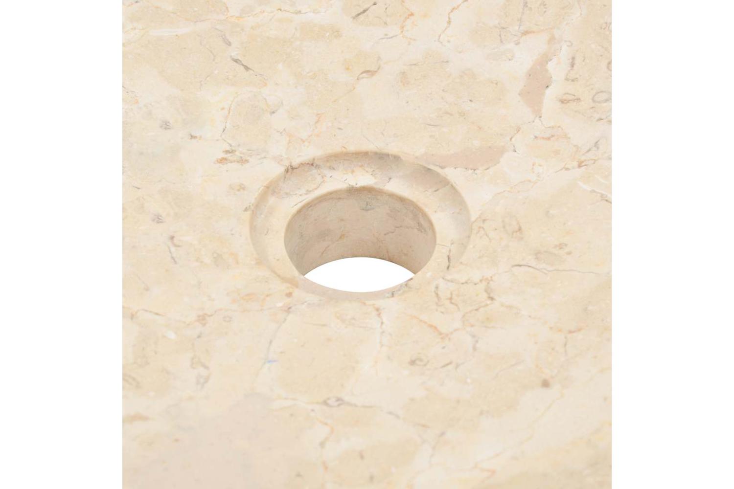 Vidaxl Sink 40x12 Cm Marble Cream-10