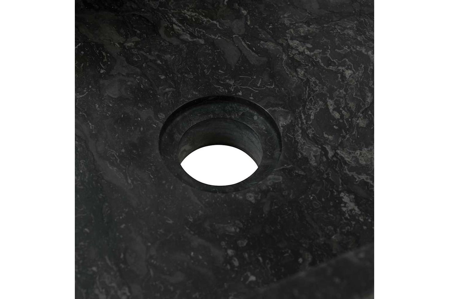 Vidaxl Sink 45x30x12 Cm Marble High Gloss Black-9