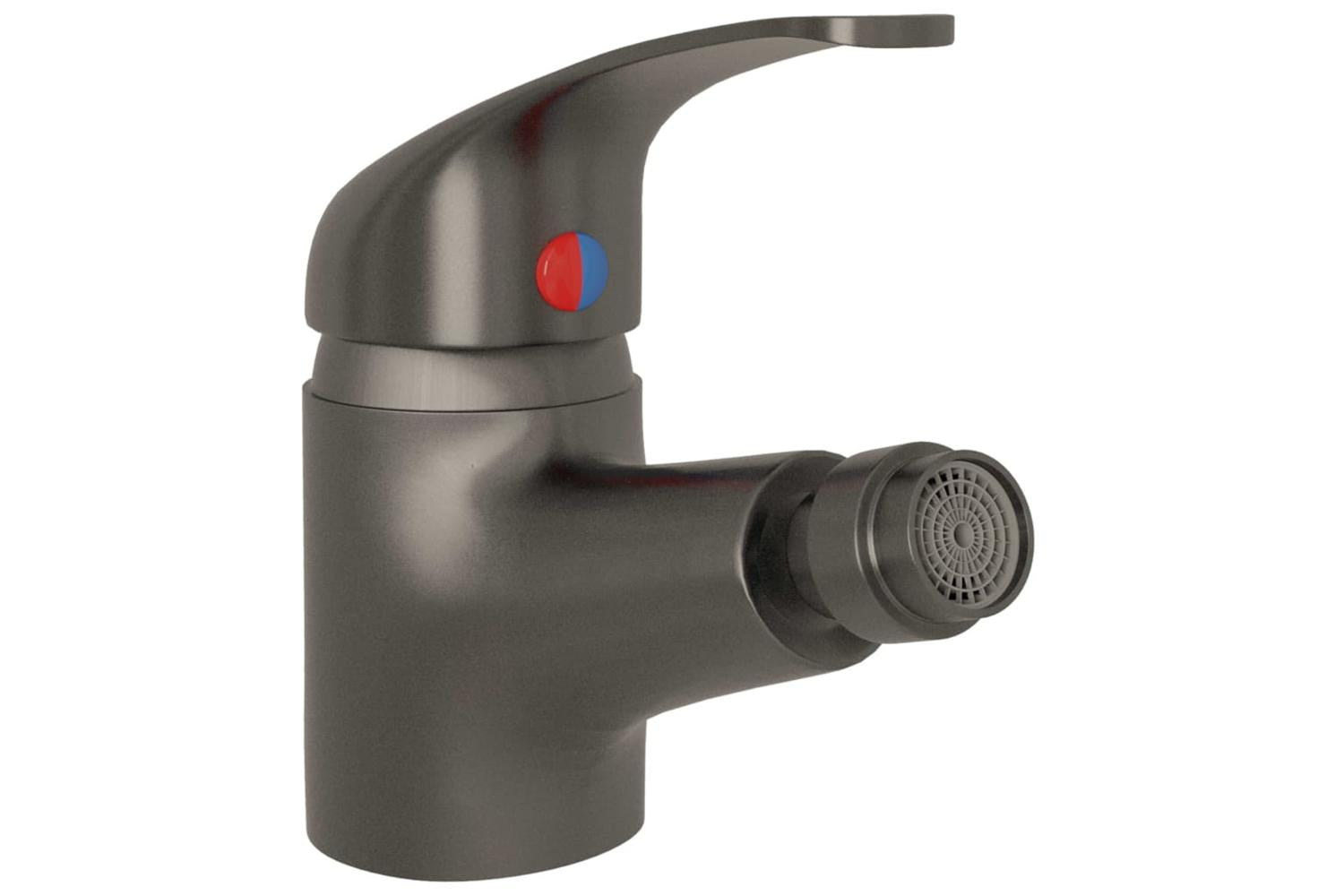 vidaXL 149086 Bathroom Bidet Mixer Tap Grey 13x12cm-3
