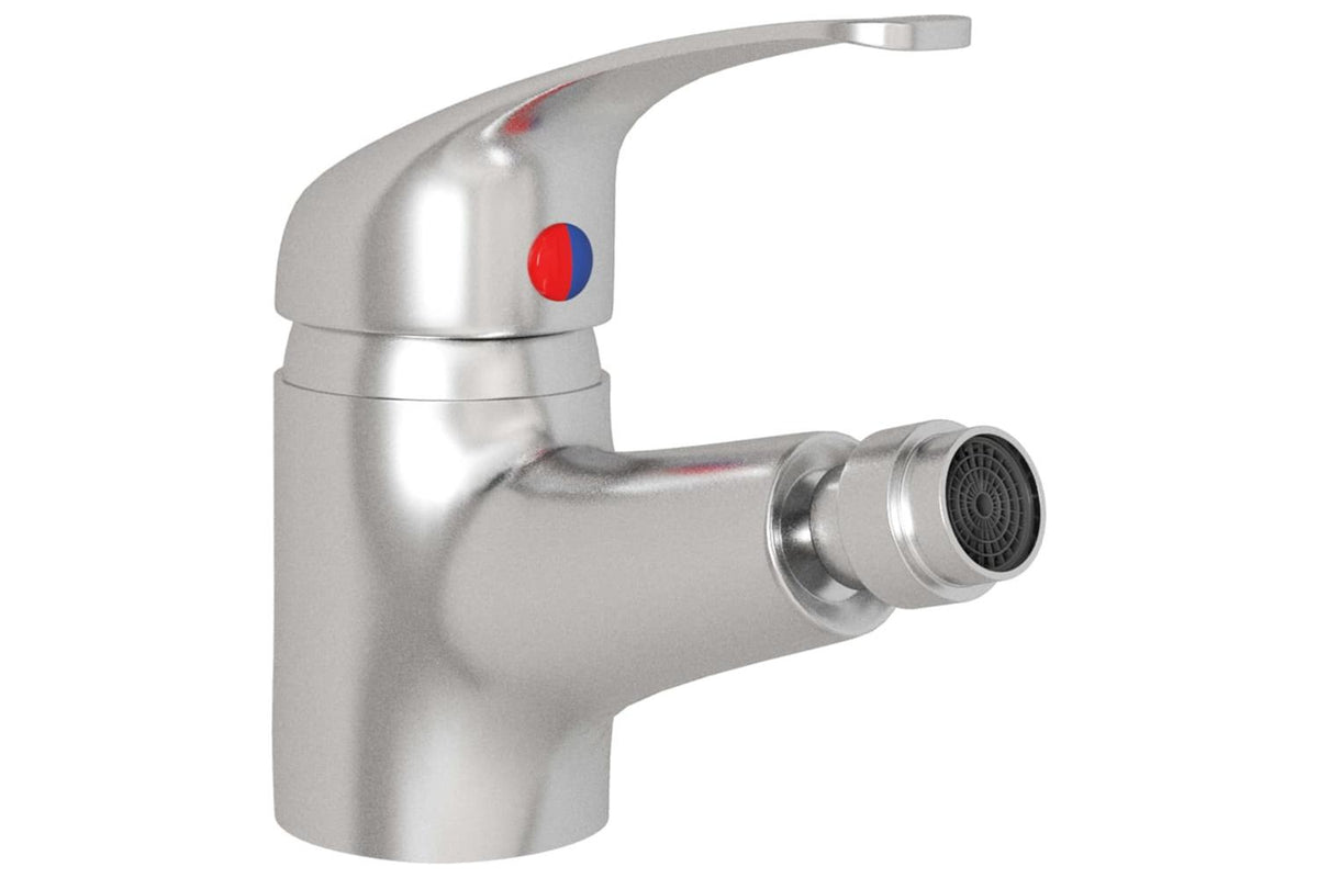 vidaXL 149087 Bathroom Bidet Mixer Tap Silver 13x12cm-3