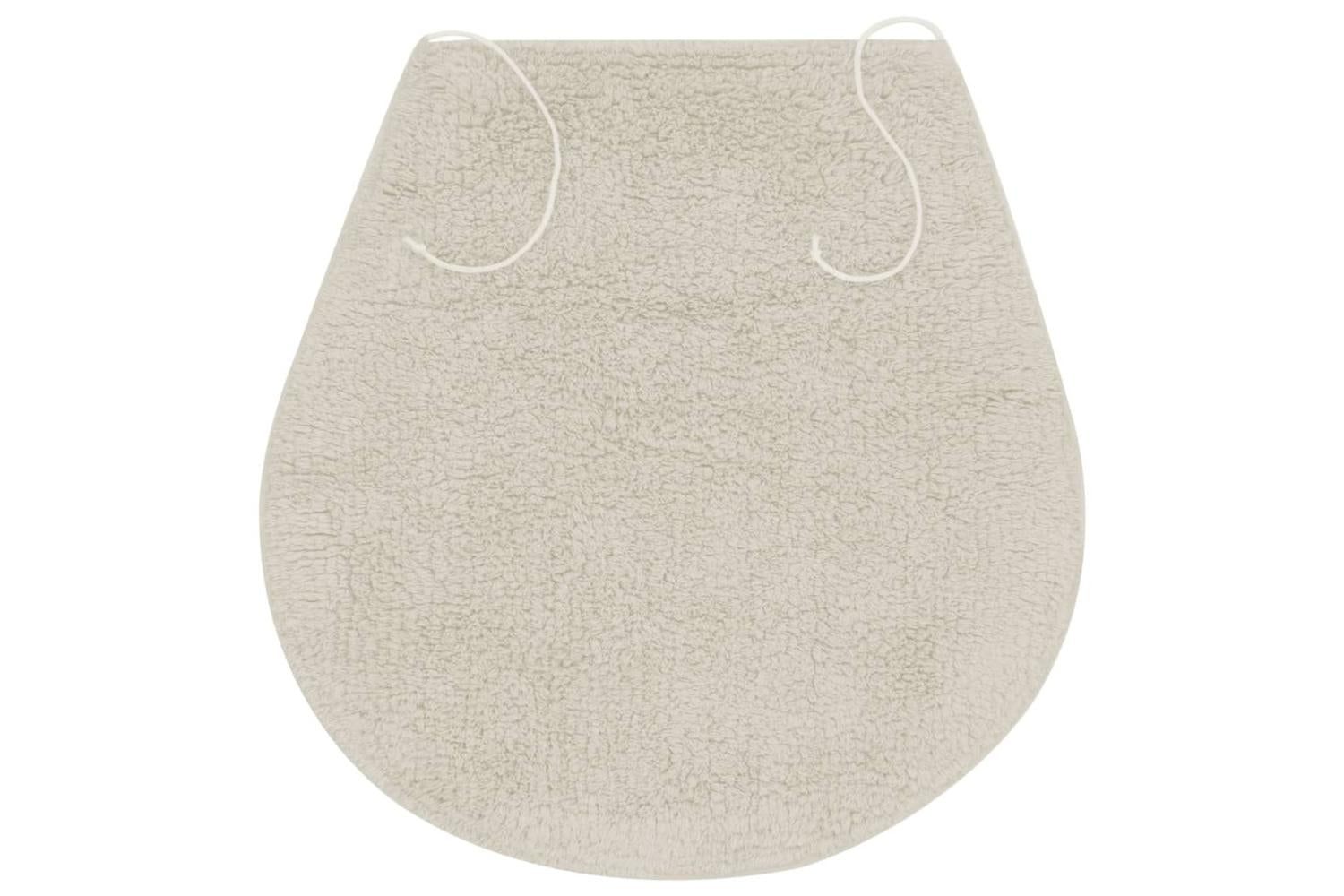 Vidaxl 133224 Bathroom Mat Set 3 Pieces Fabric White-3