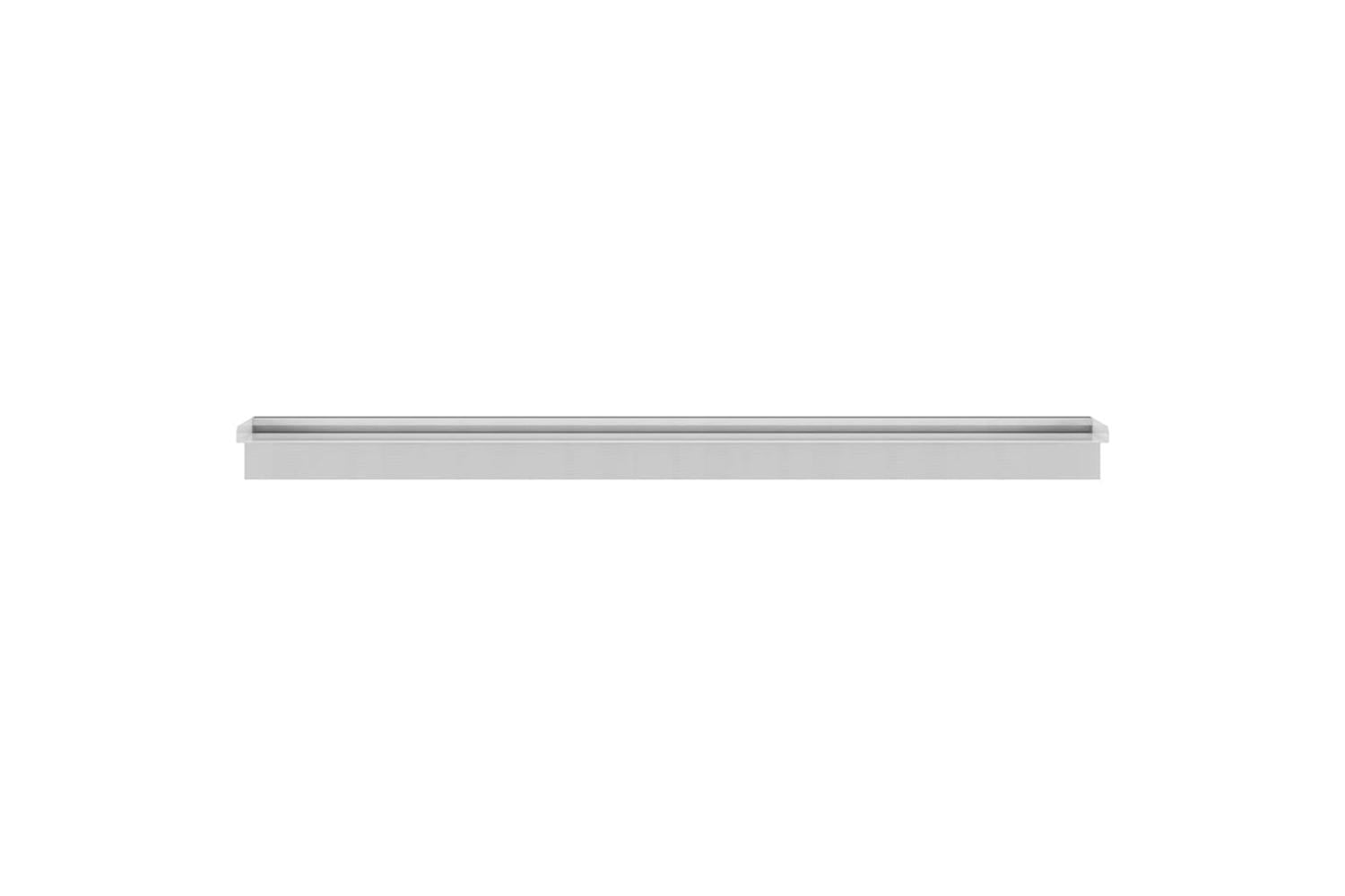 vidaXL 151937 Rectangular Waterfall Pool Fountain Stainless Steel 110cm-3