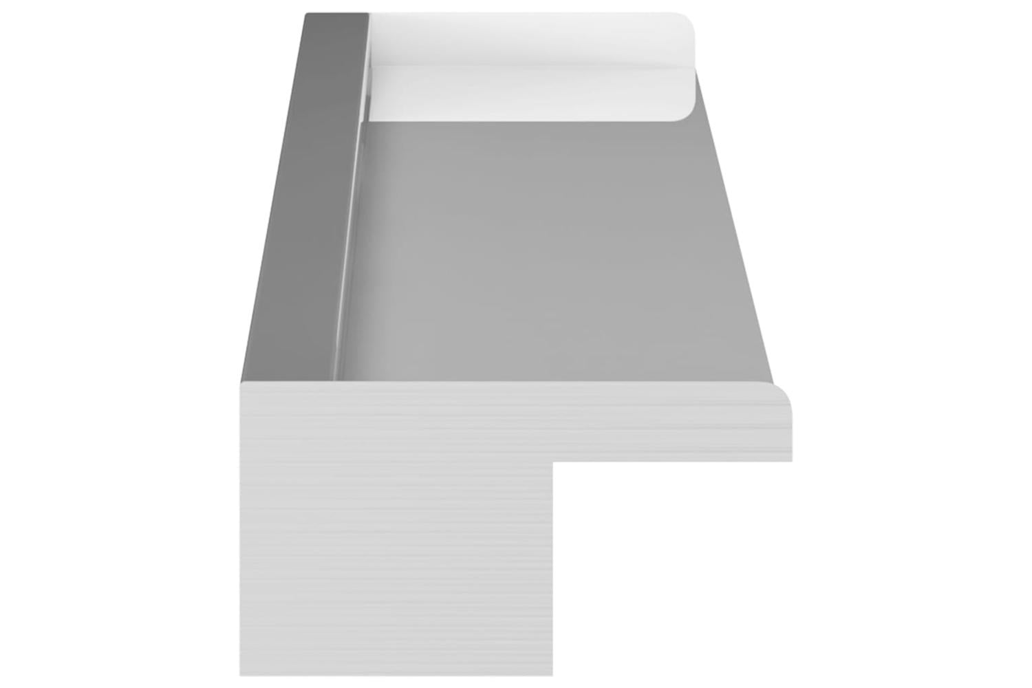 vidaXL 151937 Rectangular Waterfall Pool Fountain Stainless Steel 110cm-4