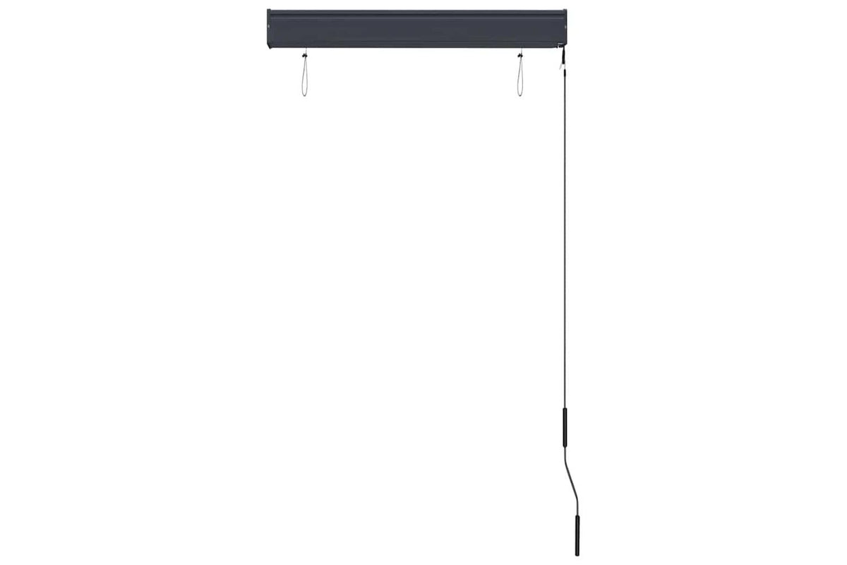 vidaXL 145951 Outdoor Roller Blind 80x250cm White And Orange-5