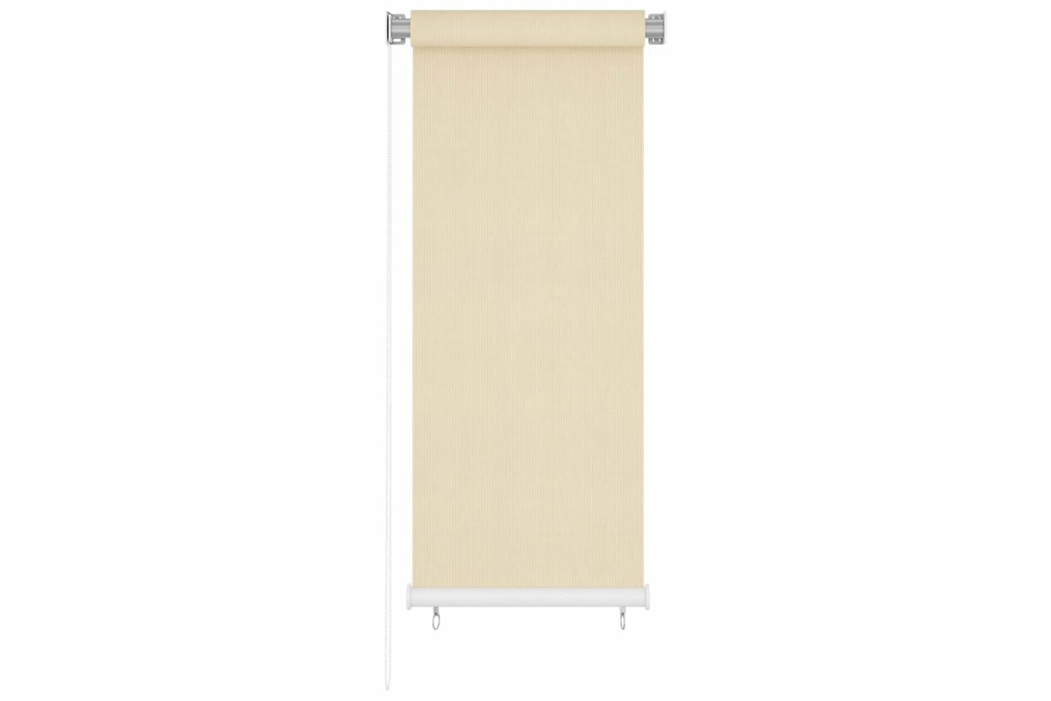 vidaXL 312601 Outdoor Roller Blind Cream 60x140cm Hdpe-2
