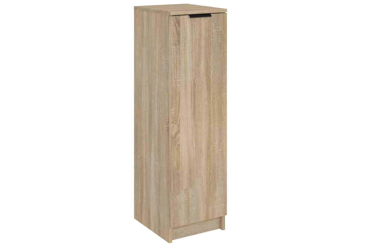 Vidaxl Shoe Cabinet Sonoma Oak 30x35x100 Cm Engineered Wood-2