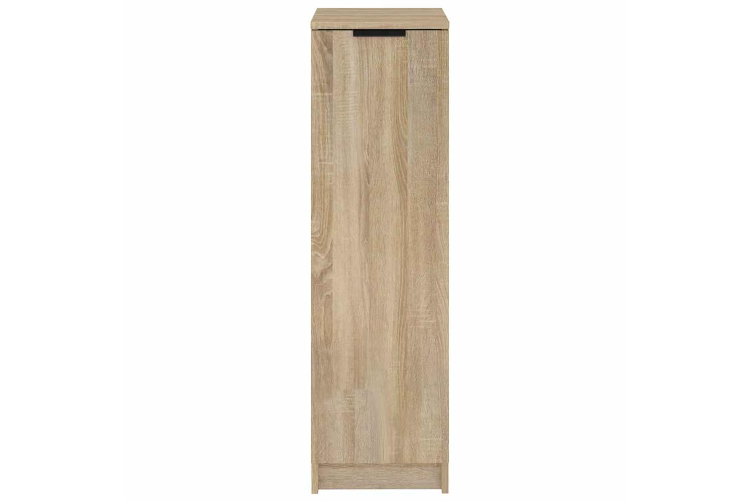 Vidaxl Shoe Cabinet Sonoma Oak 30x35x100 Cm Engineered Wood-5