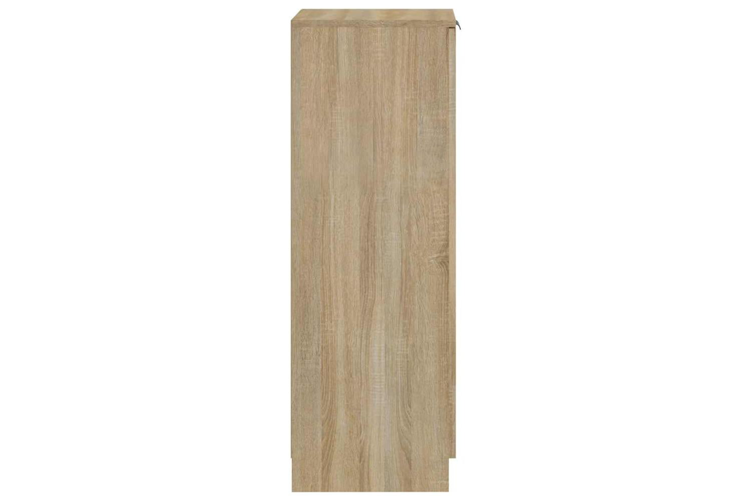 Vidaxl Shoe Cabinet Sonoma Oak 30x35x100 Cm Engineered Wood-7