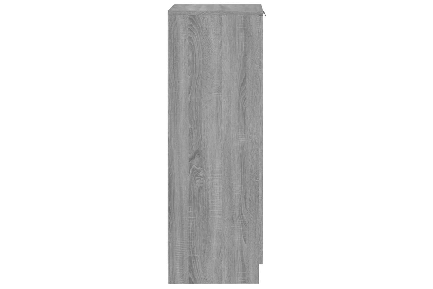 Vidaxl Shoe Cabinet Grey Sonoma 30x35x100 Cm Engineered Wood-7