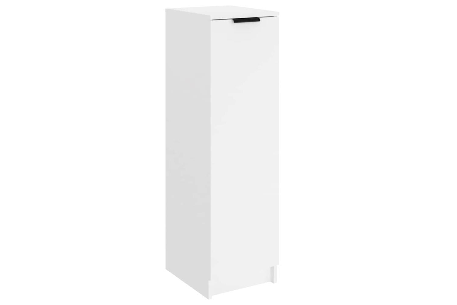 Vidaxl Shoe Cabinet White 30x35x100 Cm Engineered Wood-2
