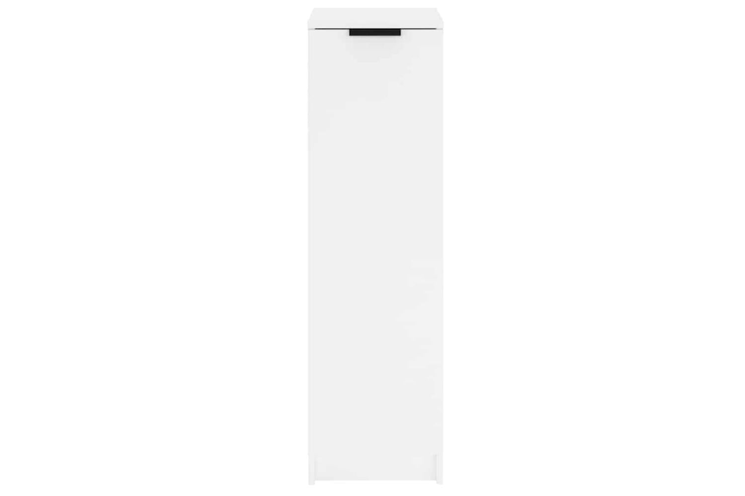 Vidaxl Shoe Cabinet White 30x35x100 Cm Engineered Wood-5