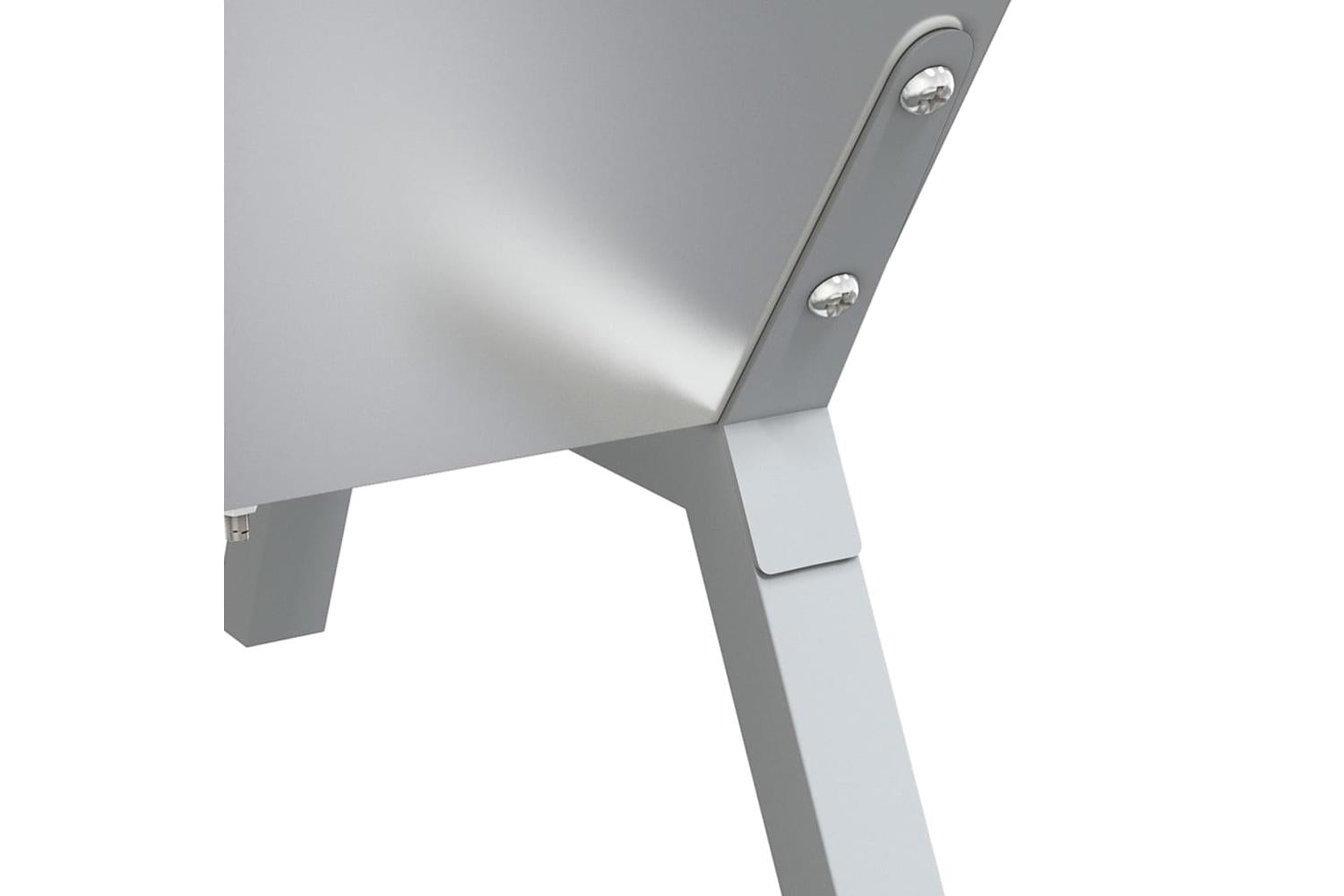 vidaXL 319969 Bbq Tray Silver 118x42x30.5cm Stainless Steel-6