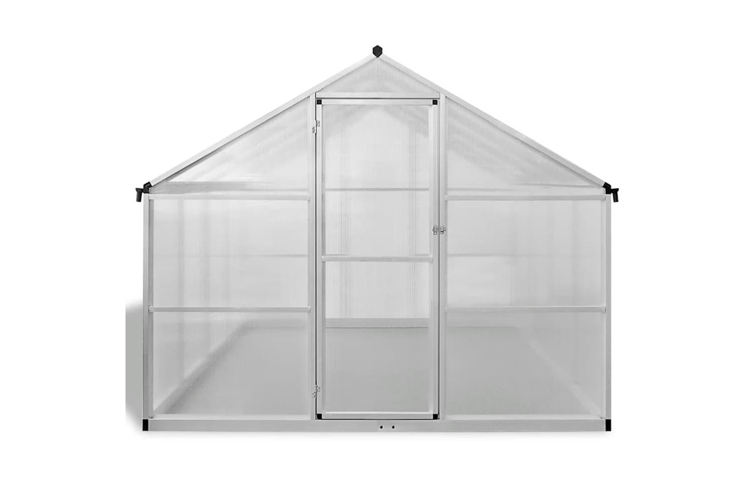 vidaXL 45218 Greenhouse Aluminium 481x250x195cm 23.44 MÃƒÂ¢Ã‚Â³-2
