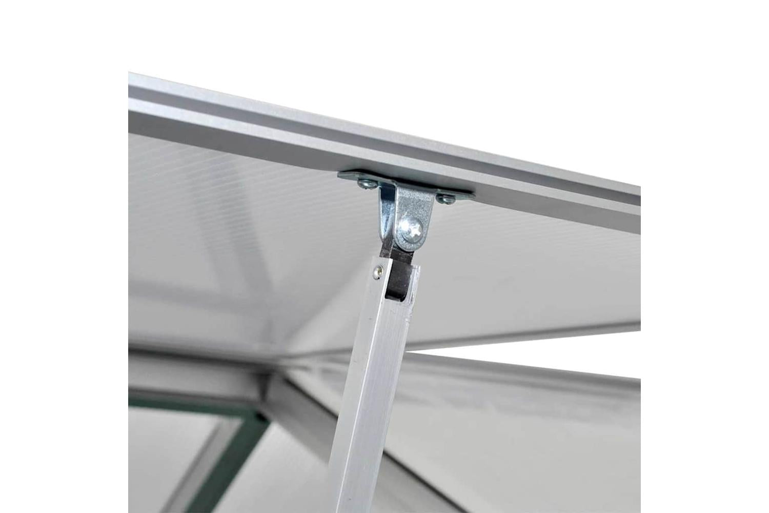 vidaXL 45218 Greenhouse Aluminium 481x250x195cm 23.44 MÃƒÂ¢Ã‚Â³-4