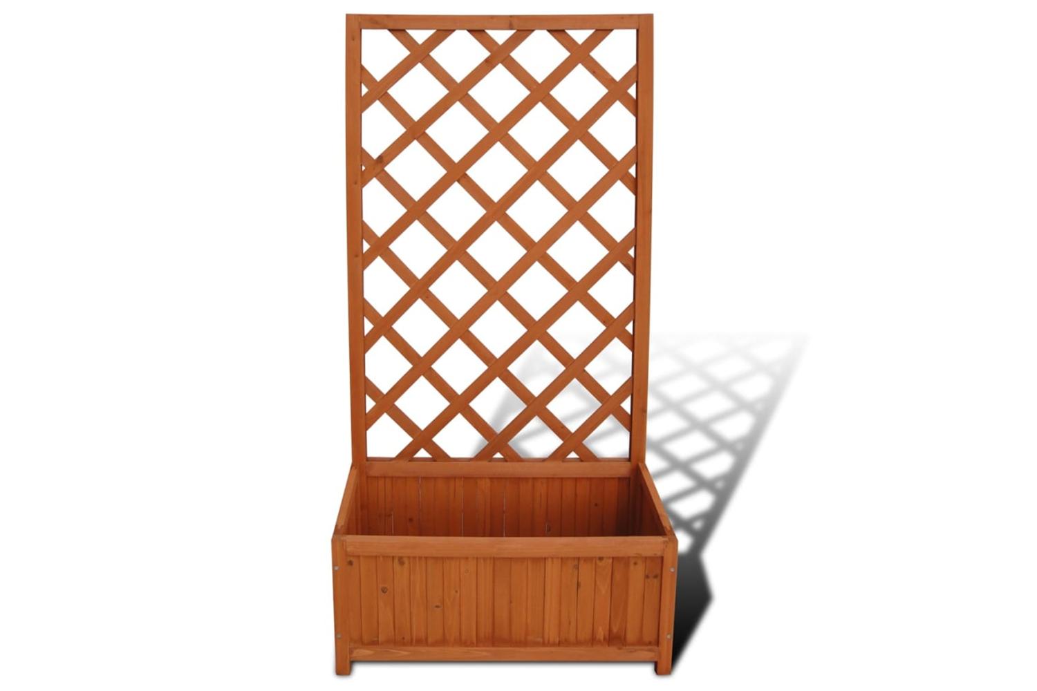 vidaXL 41298 Trellis Planter 70 X 30 X 135cm-2