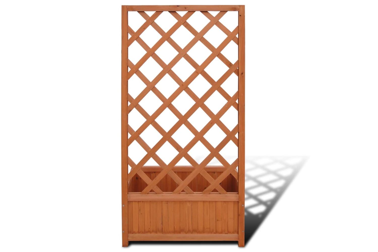 vidaXL 41298 Trellis Planter 70 X 30 X 135cm-3