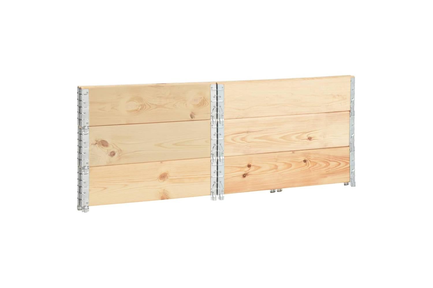 vidaXL 3055169 Raised Beds 3 Pcs 100x100cm Solid Pine Wood (310057)-4