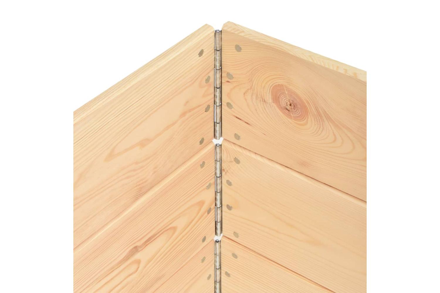 vidaXL 3055169 Raised Beds 3 Pcs 100x100cm Solid Pine Wood (310057)-6