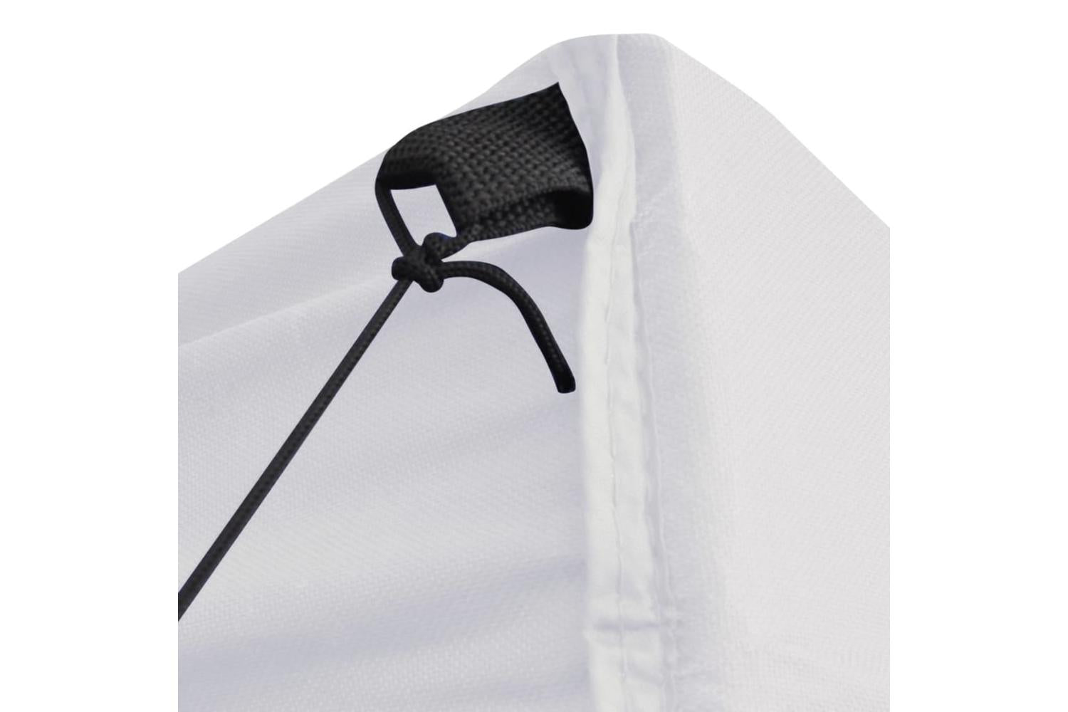 Vidaxl Professional Folding Party Tent With 4 Sidewalls 2x2 M Steel White-5