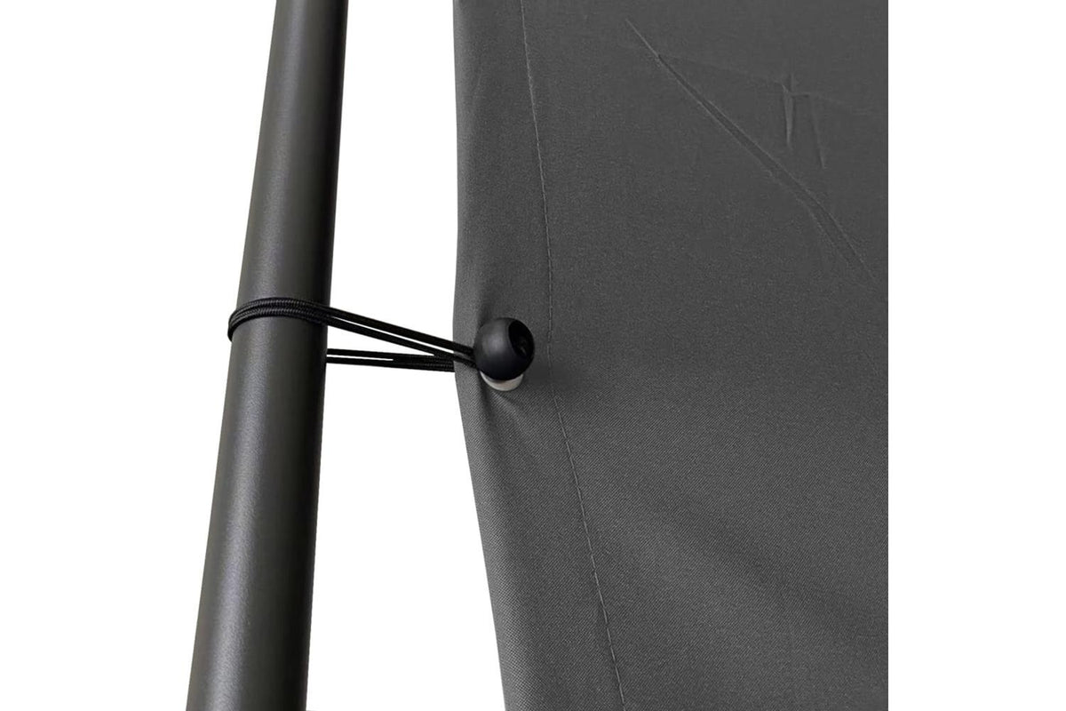 Vidaxl 362462 Gazebo Anthracite 3x3 M Fabric And Steel-5