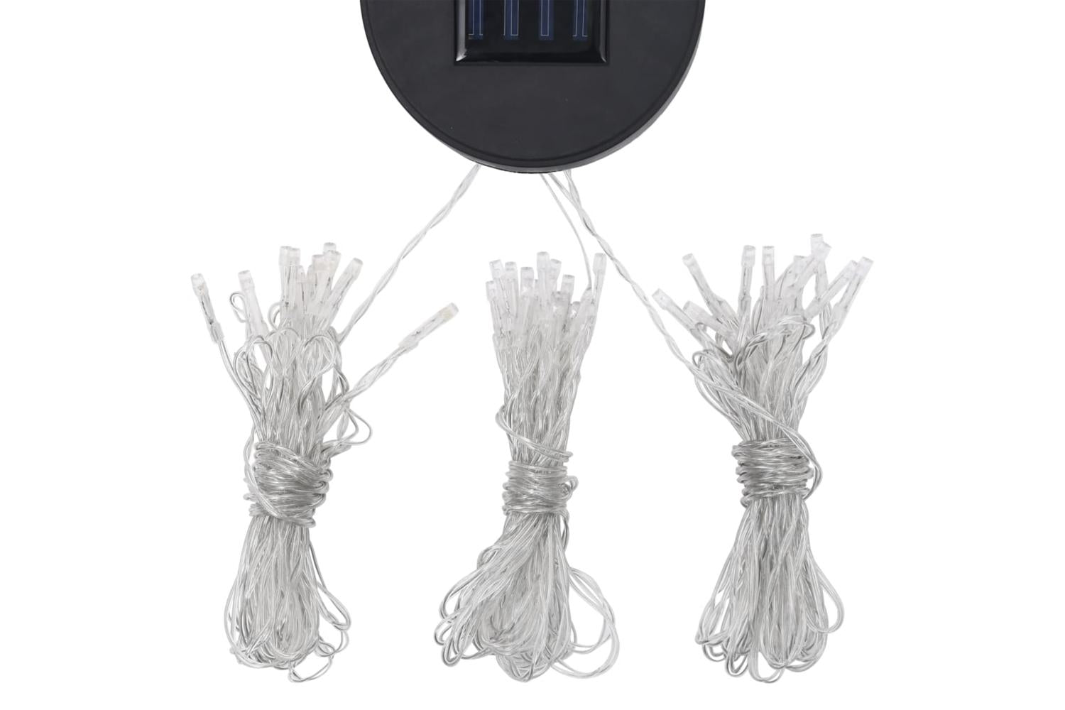 Vidaxl 3070301 Gazebo With Led String Lights White 3x4 M-8