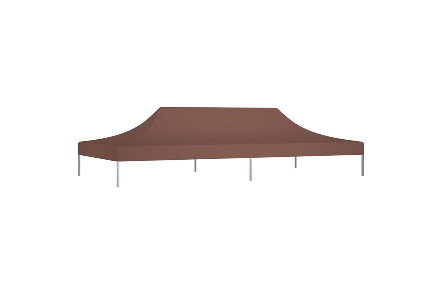 Vidaxl 315332 Party Tent Roof 6x3 M Brown 270 G/mâ²-2