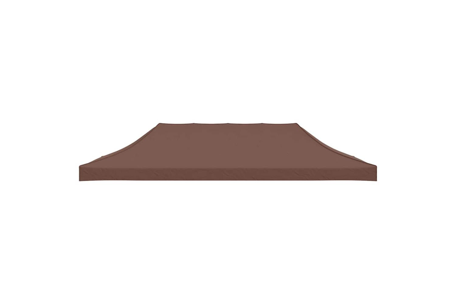 Vidaxl 315332 Party Tent Roof 6x3 M Brown 270 G/mâ²-3
