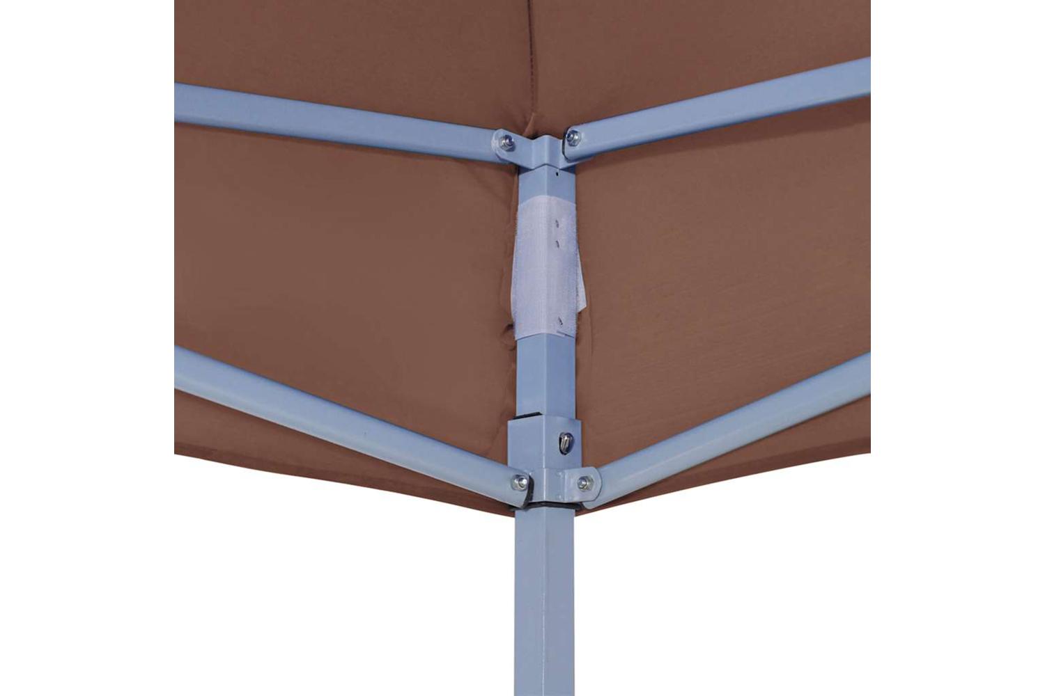 Vidaxl 315332 Party Tent Roof 6x3 M Brown 270 G/mâ²-5