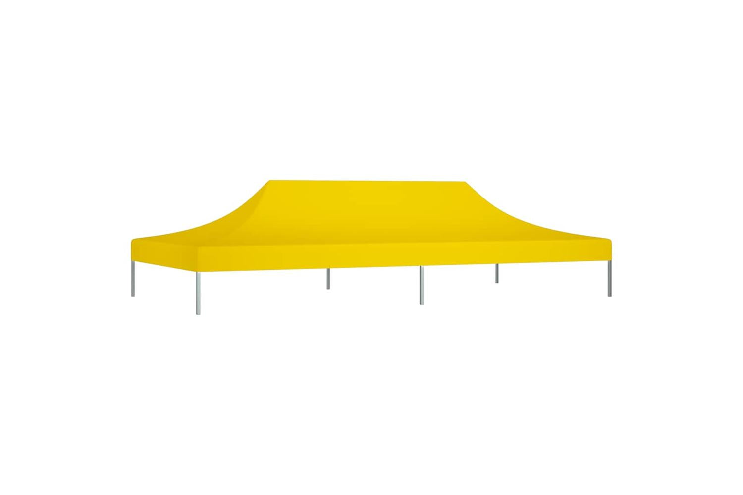 Vidaxl Party Tent Roof 6x3 M Yellow 270 G/m2-2