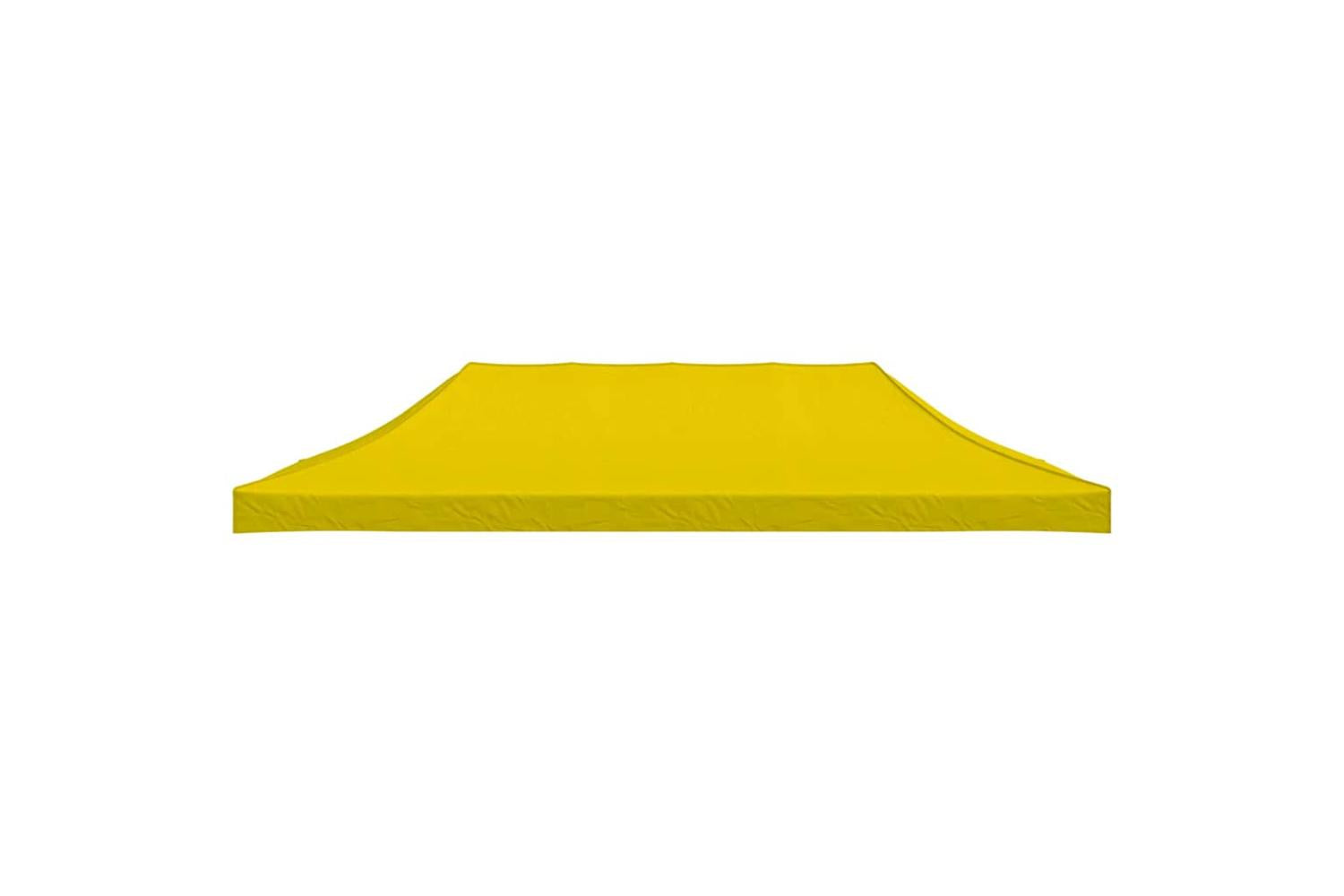 Vidaxl Party Tent Roof 6x3 M Yellow 270 G/m2-3