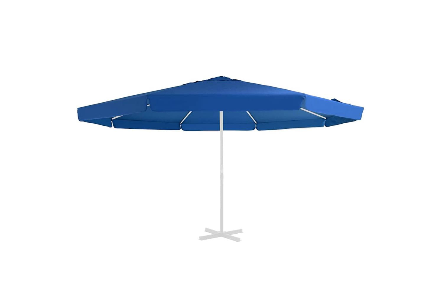 vidaXL 312545 Replacement Fabric For Outdoor Parasol Azure Blue 500cm-2