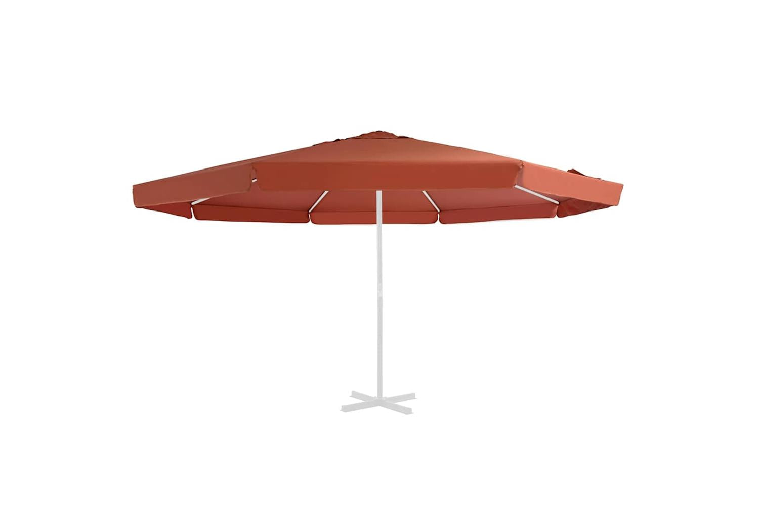 vidaXL 312543 Replacement Fabric For Outdoor Parasol Terracotta 500cm-2
