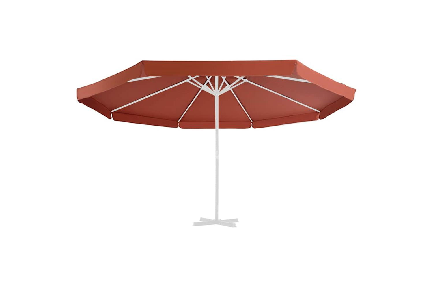 vidaXL 312543 Replacement Fabric For Outdoor Parasol Terracotta 500cm-3