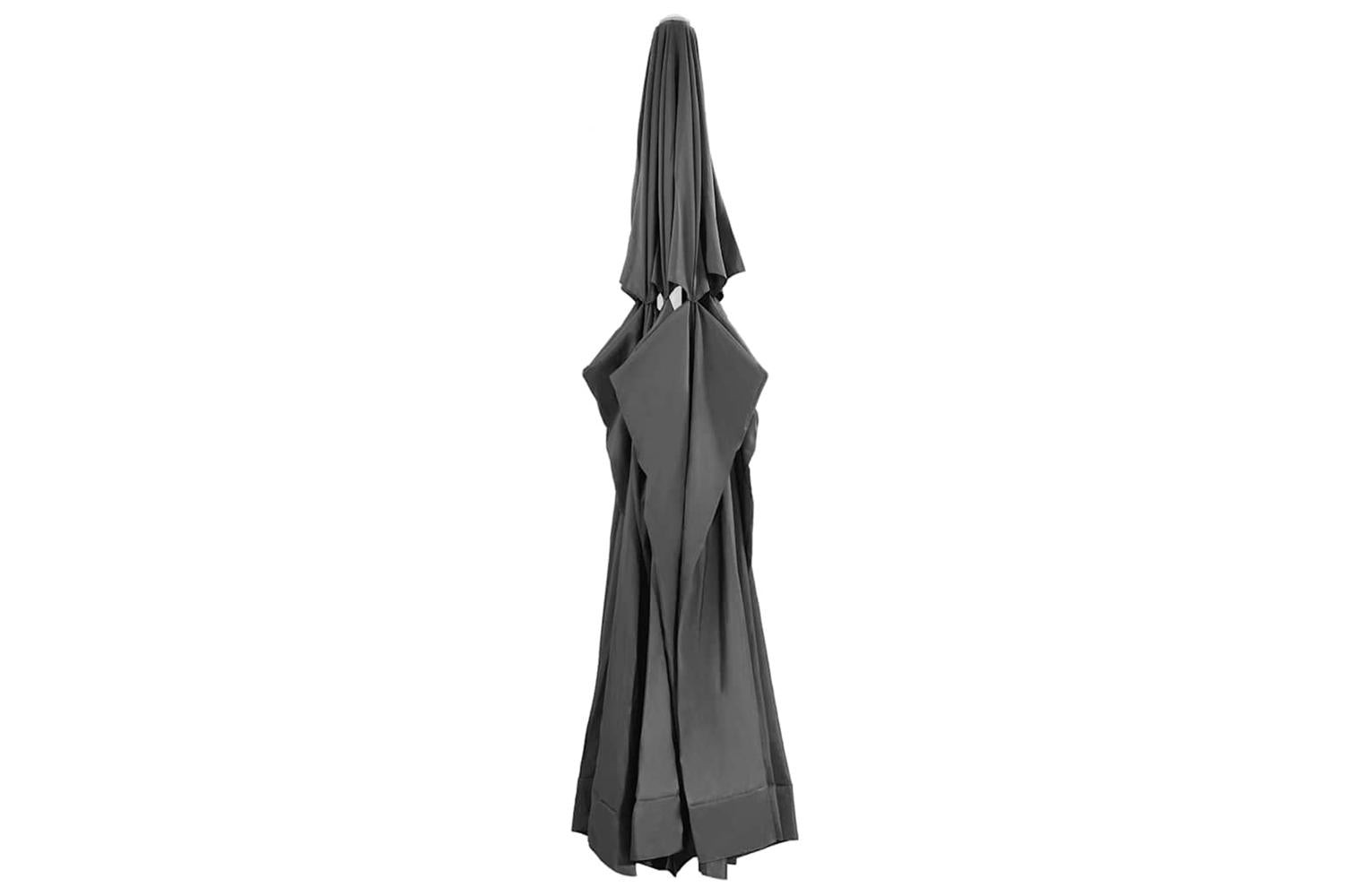 vidaXL 312548 Replacement Fabric For Outdoor Parasol Anthracite 600cm