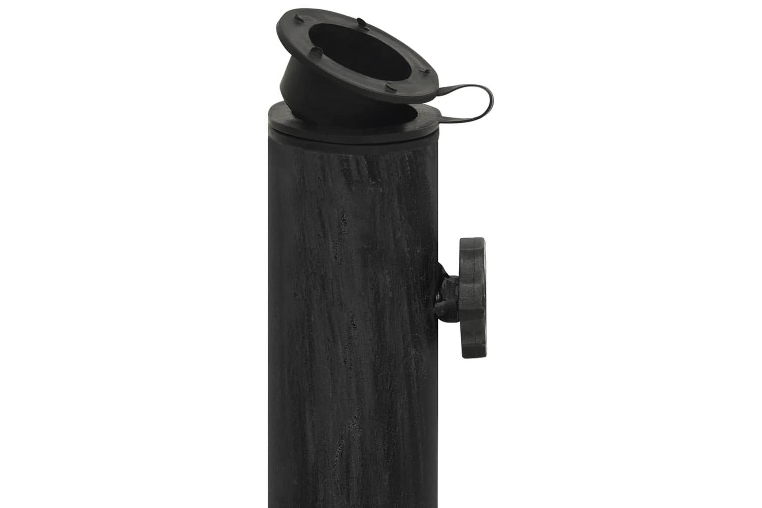 vidaXL 317768 Umbrella Base Black 44x44x32cm Cast Iron-6