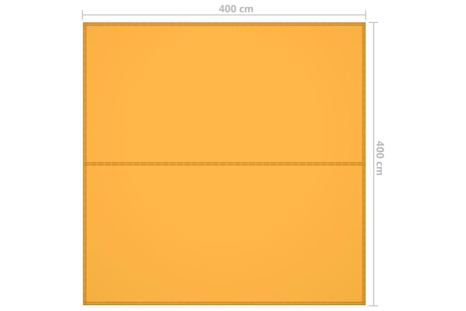 Vidaxl 93062 Outdoor Tarp 4x4 M Yellow-7
