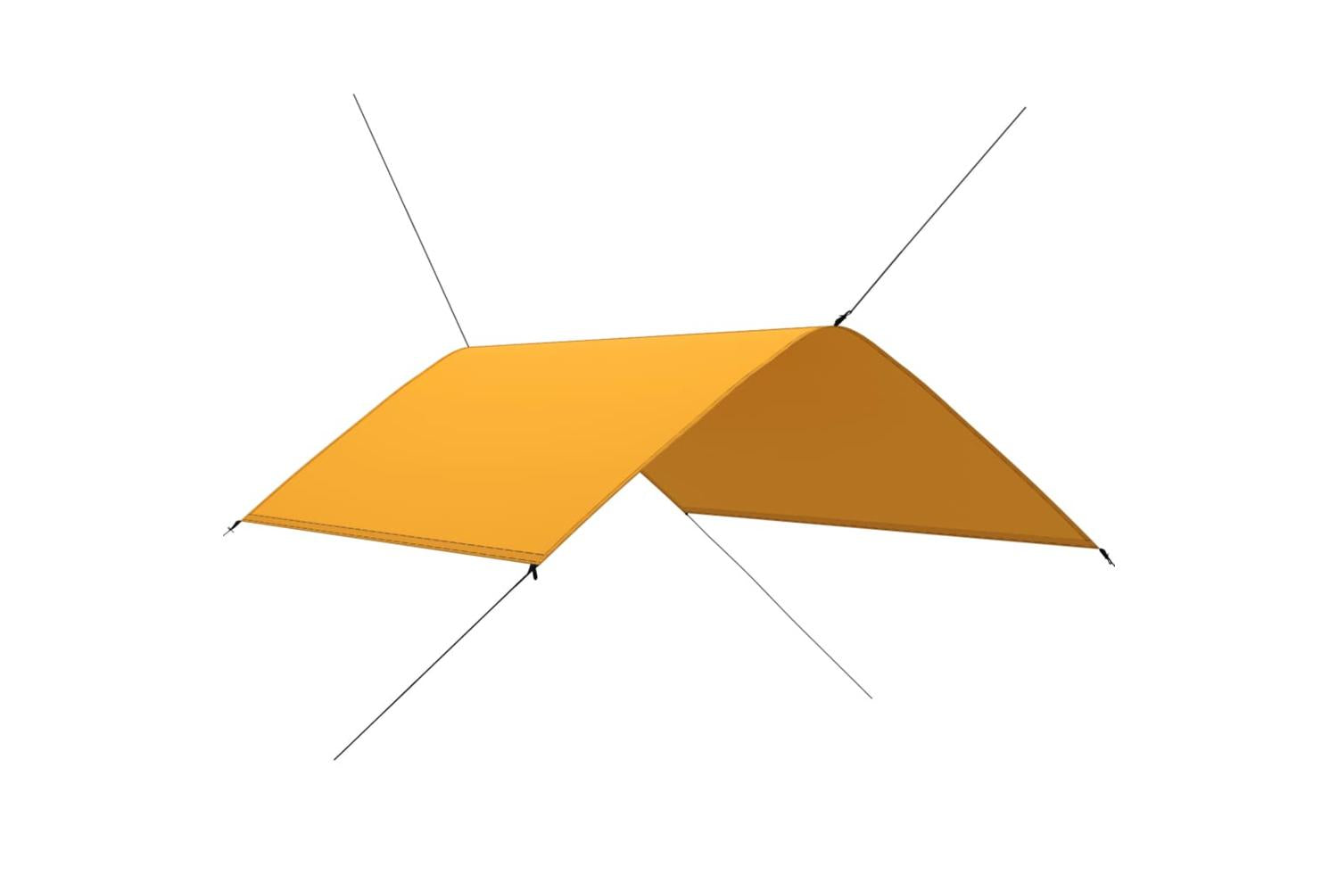 Vidaxl 93057 Outdoor Tarp 3x2 M Yellow-2