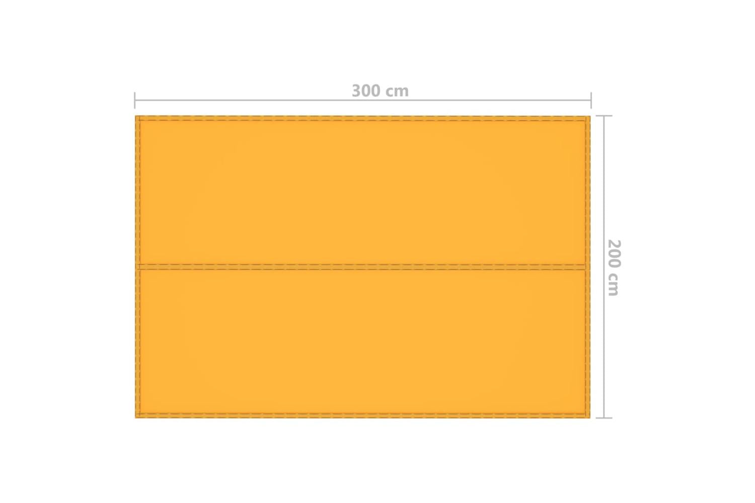 Vidaxl 93057 Outdoor Tarp 3x2 M Yellow-7