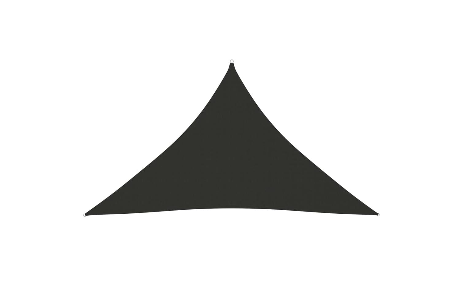 Vidaxl 135128 Sunshade Sail Oxford Fabric Triangular 5x5x6 M Anthracite